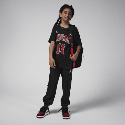 Tee-shirt Jordan NBA Chicago Bulls Statement Edition pour Enfant plus âgé