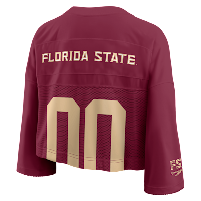 Florida State Jersey Women's Nike Dri-FIT College Cropped Top