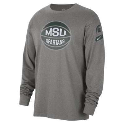 Michigan State Fast Break Men's Nike College Long-Sleeve T-Shirt