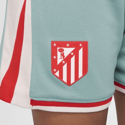 Atlético Madrid 2024/25 Stadium (bortedrakt) Nike Football Replica draktsett i tre deler til små barn