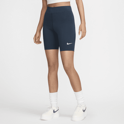 Shorts de ciclismo de tiro alto de 20 cm para mujer Nike Sportswear Classic