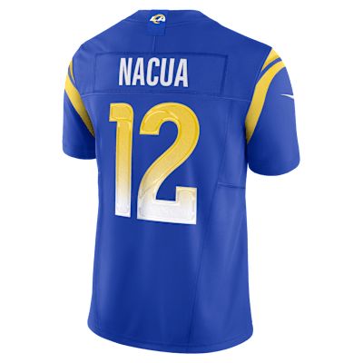 Jersey Nike Dri-FIT de la NFL Limited para hombre Puka Nacua Los Angeles Rams