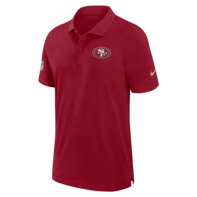 Polo Nike Dri-FIT de la NFL para hombre San Francisco 49ers Sideline