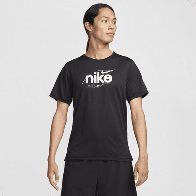 ナイキ Dri-FIT マイラー D.Y.E. メンズ ショートスリーブ ランニングトップ