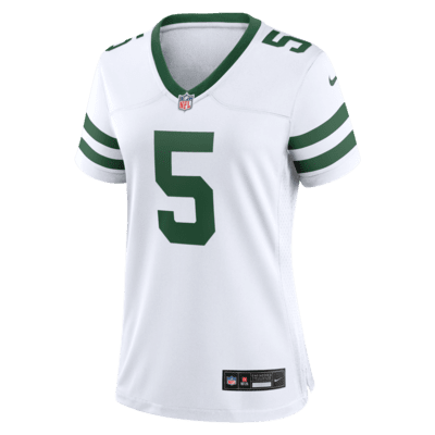 Jersey de fútbol americano Nike de la NFL Game para mujer Garrett Wilson New York Jets