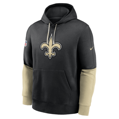 New Orleans Saints Sideline Team Issue Club Men's Nike NFL Pullover Hoodie