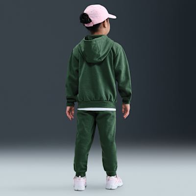 Nike Full-Zip Club Set Little Kids 2-Piece Hoodie Set