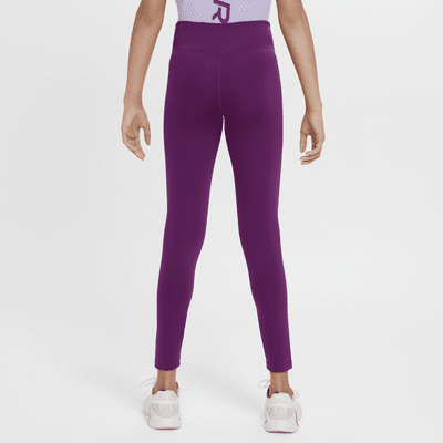 Nike Dri-FIT One Older Kids' (Girls') Leggings