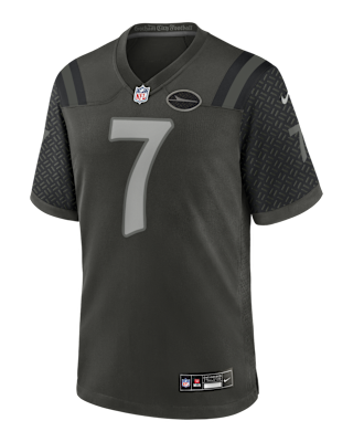 Мужские джерси Justin Fields New York Jets Rivalries Collection Men’s Nike NFL Game Jersey