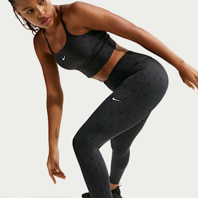 Leggings estampados de tiro alto de 7/8 para mujer Nike One