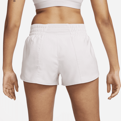 Shorts con forro de ropa interior Dri-FIT de tiro medio de 8 cm para mujer Nike One