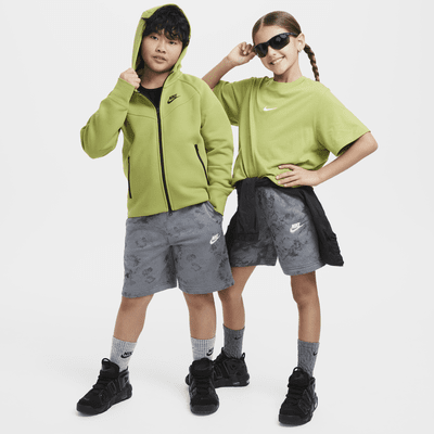 Nike Sportswear Club Fleece shorts van sweatstof voor kids