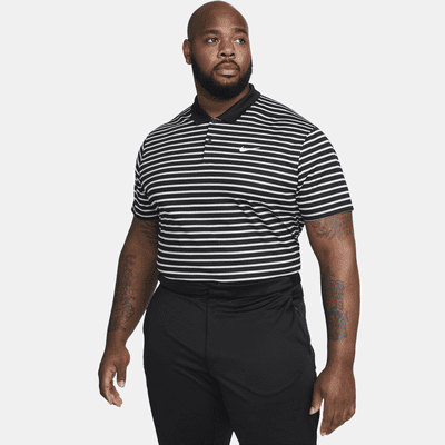 Nike, Shirts, Atlanta Braves Nike Golf Tour Performance Drifit Striped  Polo Medium