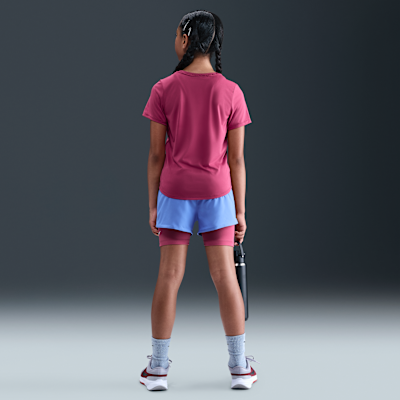เสื้อแขนสั้นเด็กโต Dri-FIT Nike One Fitted (หญิง)