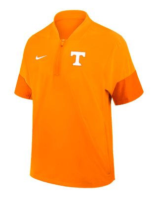 Мужская куртка Tennessee Sideline Coach Nike College 1/2-Zip Short-Sleeve Hooded