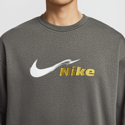 Nike Track Club Men's Dri-FIT Running Fleece Crew-Neck Sweatshirt