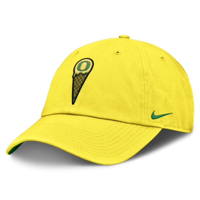 Oregon Ducks Cone Club Men's Nike Dri-FIT College Adjustable Hat