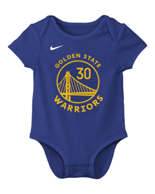 Детские  Stephen Curry Golden State Warriors Baby Nike NBA Bodysuit