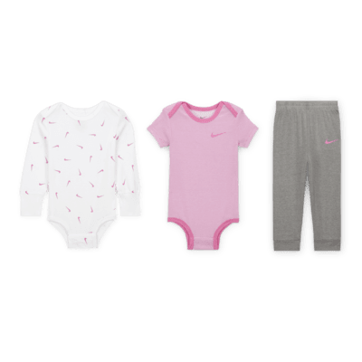 Conjunto de 3 piezas de body para bebé (12 a 24 meses) Nike Baby Essentials