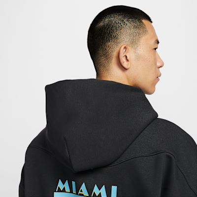 LeBron Standard Issue 'Miami Twice' Men's Therma-FIT Basketball Pullover Hoodie