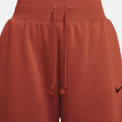 Pants de entrenamiento oversized de tiro alto para mujer Nike Sportswear Phoenix Fleece