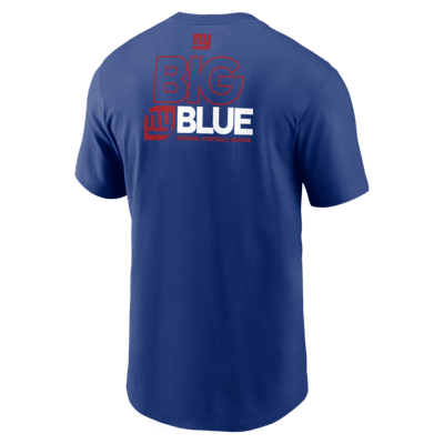 New York Giants Team Outline Essential T-Shirt Men's Nike NFL T-Shirt