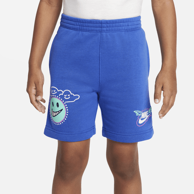 Nike Sportswear "Art of Play" French Terry Shorts Little Kids Shorts