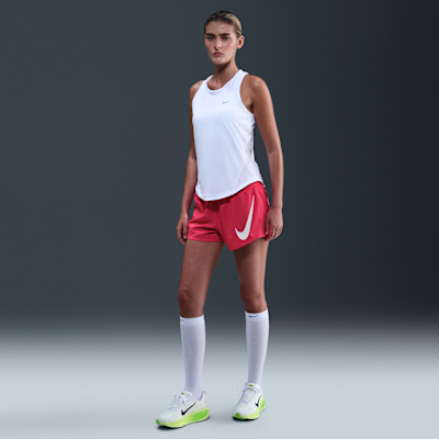 Nike One Swoosh Women's Dri-FIT Mid-Rise Loose 7.5cm (approx.) Brief-Lined Running Shorts