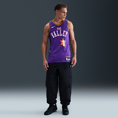 เสื้อแข่งผู้ชาย Nike Dri-FIT NBA Swingman Devin Booker Phoenix Suns 2024/25 City Edition