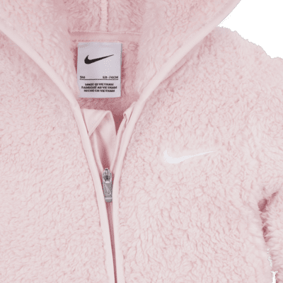 Mono para bebé Nike Hooded Sherpa Coverall