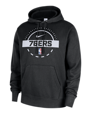 Мужское худи Philadelphia 76ers Club Nike NBA Practice Pullover Hoodie