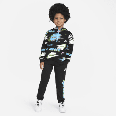 Nike Active Joy French Terry Pullover Hoodie Younger Kids' Hoodie. Nike LU