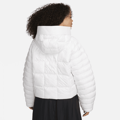 Chamarra con gorro Therma-FIT oversized para mujer Nike Sportswear Swoosh Puffer PrimaLoft®