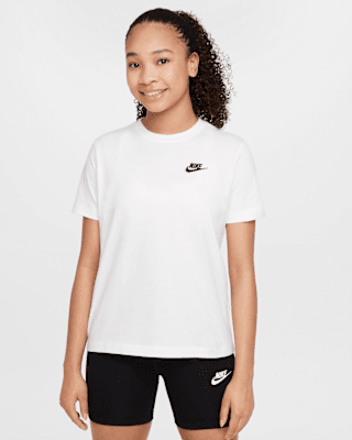 Детская футболка Nike Sportswear Big Kids' (Extended Size)