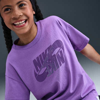 Playera para niña talla grande Nike Sportswear
