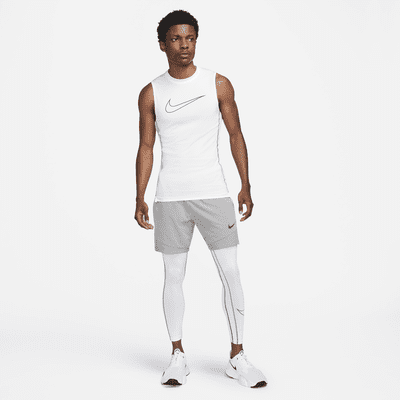 Nike Pro Dri-FIT Men's Tight-Fit Sleeveless Top. Nike ID