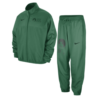 Boston Celtics Starting 5 Courtside Nike NBA-tracksuit med grafik til mænd