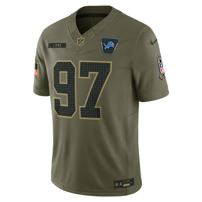Aidan Hutchinson Detroit Lions Salute to Service
