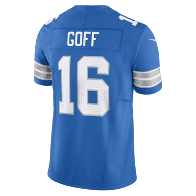 Jersey de fútbol americano Nike Dri-FIT de la NFL Limited para hombre Jared Goff Detroit Lions