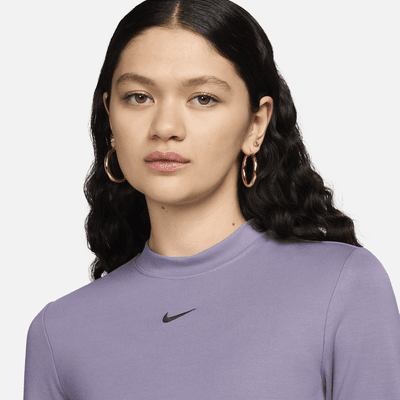 Robe mi-longue ajustée Nike Sportswear Essential pour femme