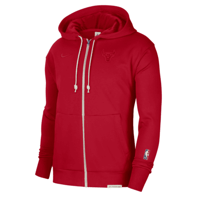 red dri fit hoodie