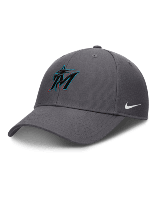 Мужские  Miami Marlins Club Nike Dri-FIT MLB Adjustable Hat