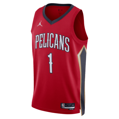 New Orleans Pelicans Statement Edition Jordan Dri-FIT NBA Swingman ...