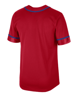 Men's Nike Red Philadelphia 76ers 2021 NBA Playoffs Bound Mantra T-Shirt