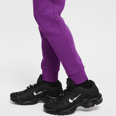 Joggers reflejantes para niños talla grande Nike Sportswear Tech Fleece