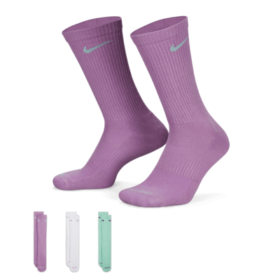 Nike Plus Cushioned Training Socks (3 Pairs). Nike.com
