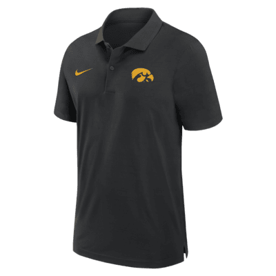 Iowa Hawkeyes Sideline Men's Nike Dri-FIT College Polo