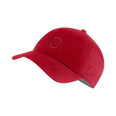 Gorra universitaria Nike con logotipos Ohio State Heritage86