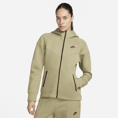 Sweat à capuche et zip Nike Sportswear Tech Fleece Windrunner pour femme