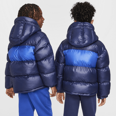 Nike Sportswear Heavyweight Synthetic Fill EasyOn Big Kids' Therma-FIT Repel Loose Hooded Jacket